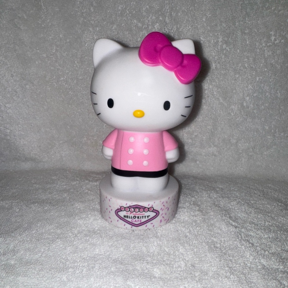 Hello Kitty Pink, White & Fuchsia Push-Top Kids Soap Dispenser